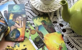 Tea and Tarot in-person event